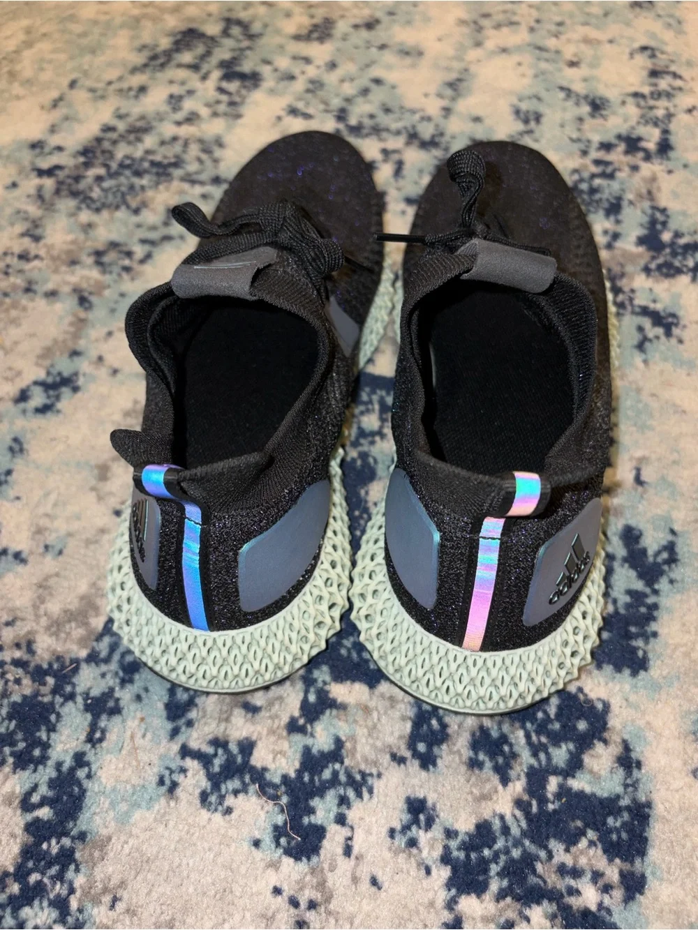 Adidas Alphaedge 4D Goodbye Gravity Black Running Shoes Size 12